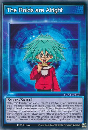 The Roids are Alright [SGX2-ENS03] Common - Yu-Gi-Oh! - Card Brawlers | Quebec | Canada |