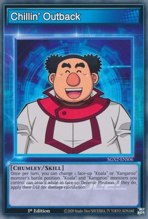 Chillin' Outback [SGX2-ENS06] Common - Yu-Gi-Oh! - Card Brawlers | Quebec | Canada |