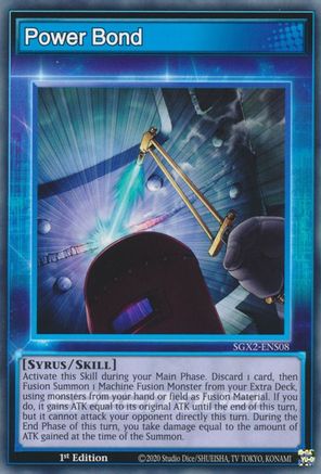 Power Bond [SGX2-ENS08] Common - Yu-Gi-Oh! - Card Brawlers | Quebec | Canada |