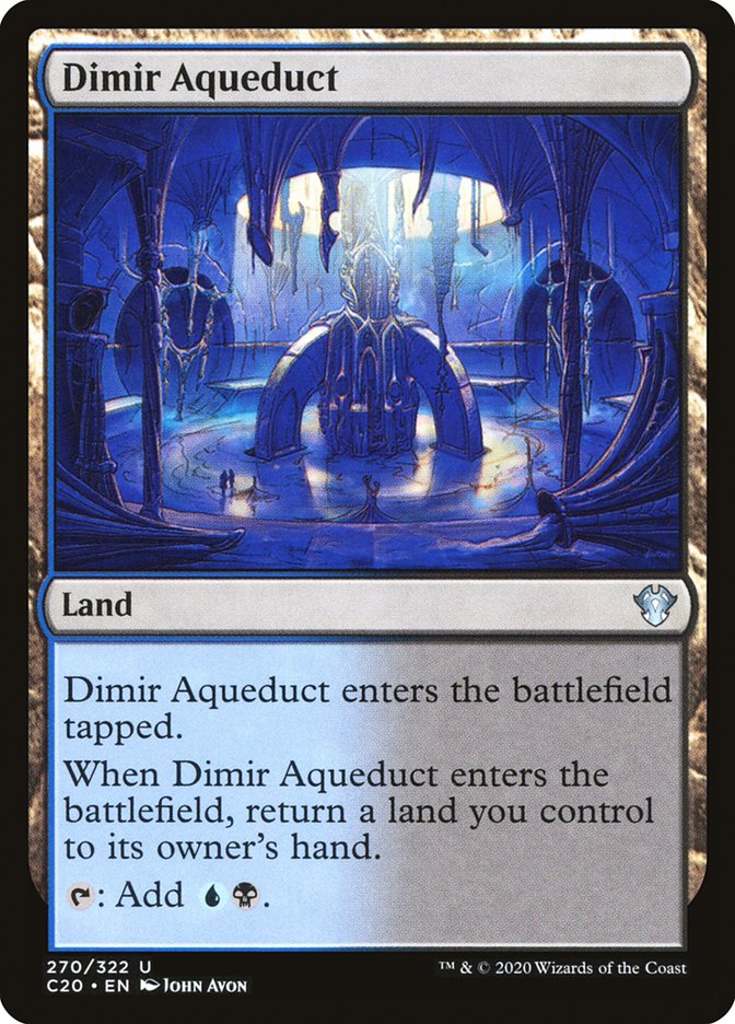 Dimir Aqueduct [Commander 2020] - Magic: The Gathering - Card Brawlers | Quebec | Canada |