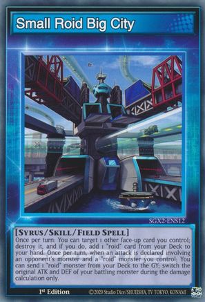 Small Roid Big City [SGX2-ENS12] Common - Yu-Gi-Oh! - Card Brawlers | Quebec | Canada |