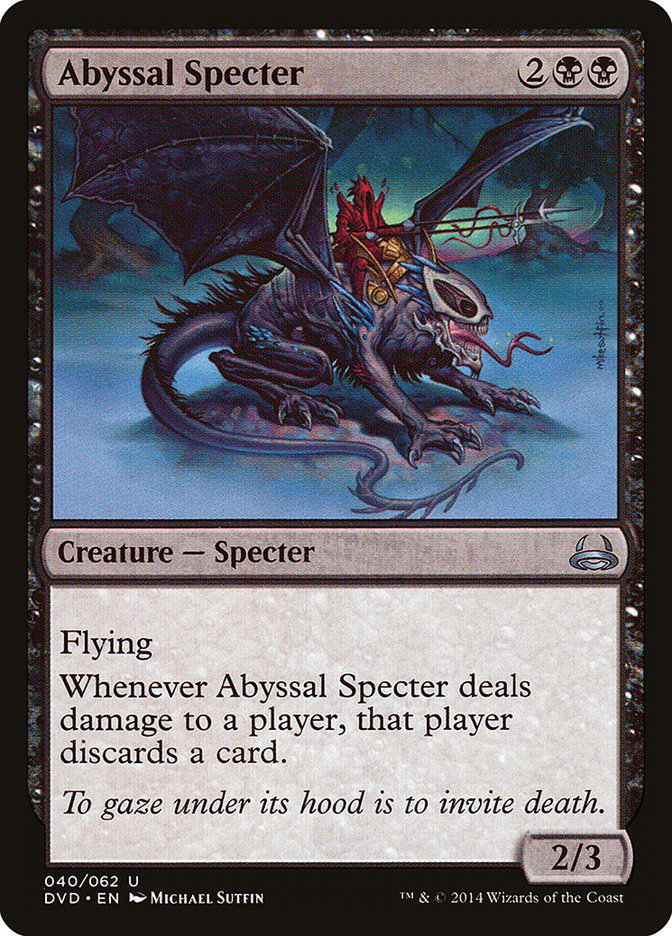 Abyssal Specter (Divine vs. Demonic) [Duel Decks Anthology] - Magic: The Gathering - Card Brawlers | Quebec | Canada |