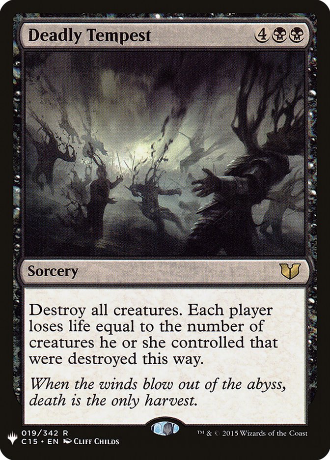 Deadly Tempest [The List] - Magic: The Gathering - Card Brawlers | Quebec | Canada |
