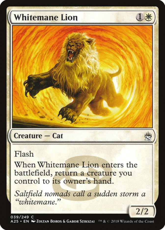 Whitemane Lion [Masters 25] - Magic: The Gathering - Card Brawlers | Quebec | Canada |