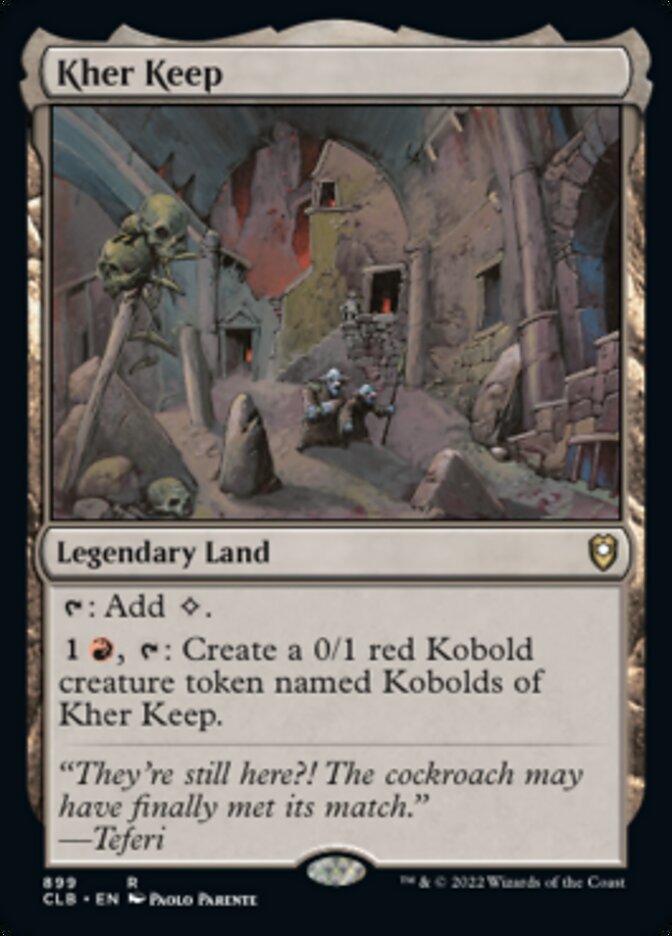 Kher Keep [Commander Legends: Battle for Baldur's Gate] - Magic: The Gathering - Card Brawlers | Quebec | Canada |