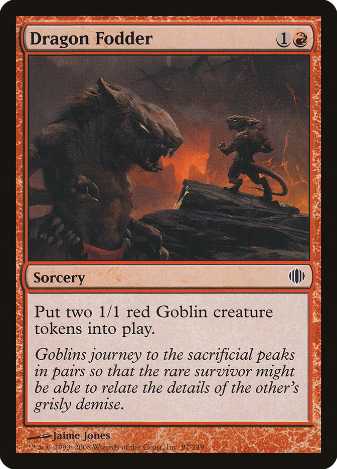 Dragon Fodder [Shards of Alara] - Magic: The Gathering - Card Brawlers | Quebec | Canada |