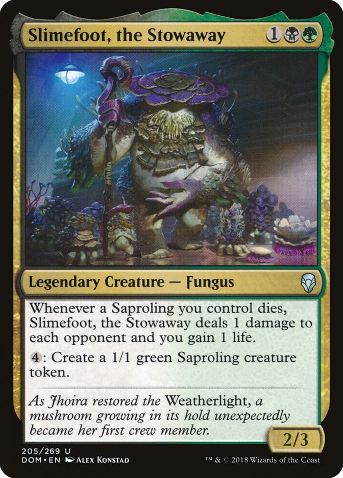 Slimefoot, the Stowaway [Dominaria] - Magic: The Gathering - Card Brawlers | Quebec | Canada |