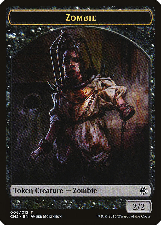 Zombie Token [Conspiracy: Take the Crown Tokens] - Magic: The Gathering - Card Brawlers | Quebec | Canada |