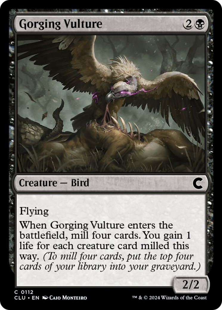 Gorging Vulture [Ravnica: Clue Edition] - Magic: The Gathering - Card Brawlers | Quebec | Canada |