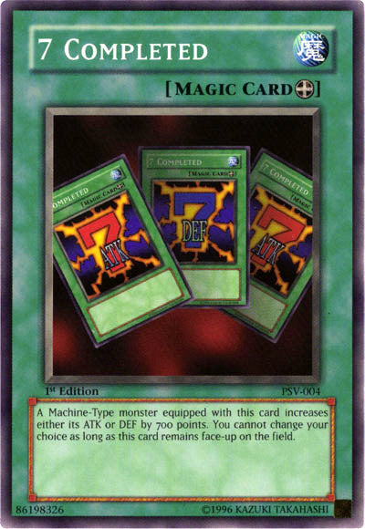 7 Completed [PSV-004] Common - Yu-Gi-Oh! - Card Brawlers | Quebec | Canada |