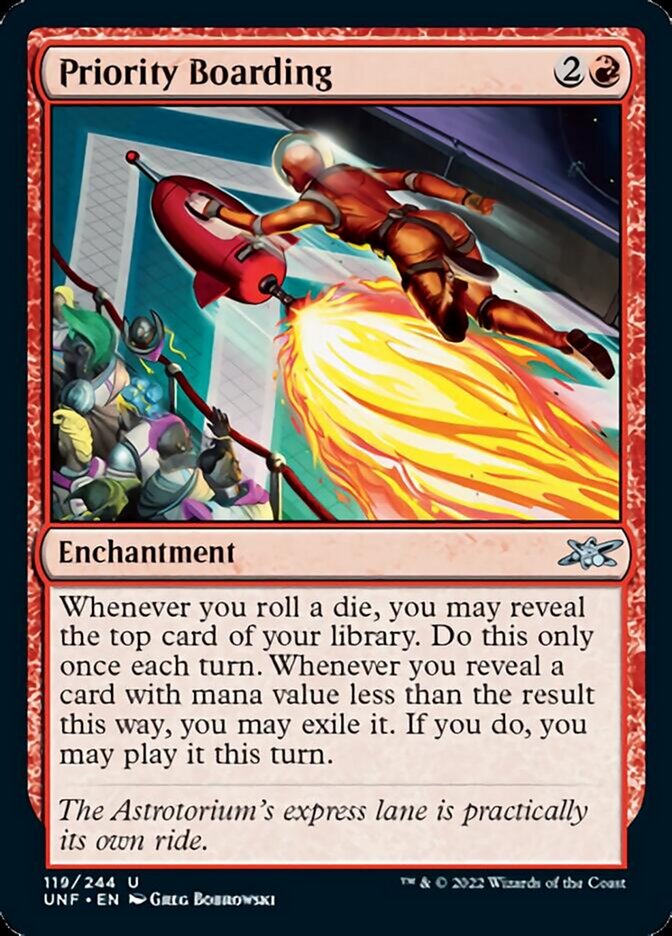 Priority Boarding [Unfinity] - Magic: The Gathering - Card Brawlers | Quebec | Canada |
