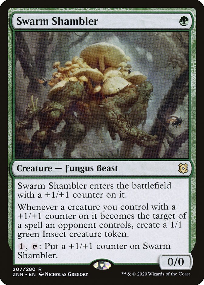 Swarm Shambler [Zendikar Rising] - Magic: The Gathering - Card Brawlers | Quebec | Canada |