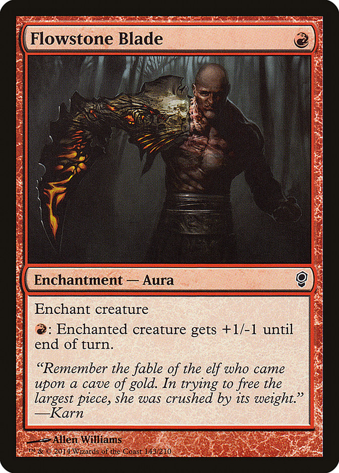 Flowstone Blade [Conspiracy] - Magic: The Gathering - Card Brawlers | Quebec | Canada |