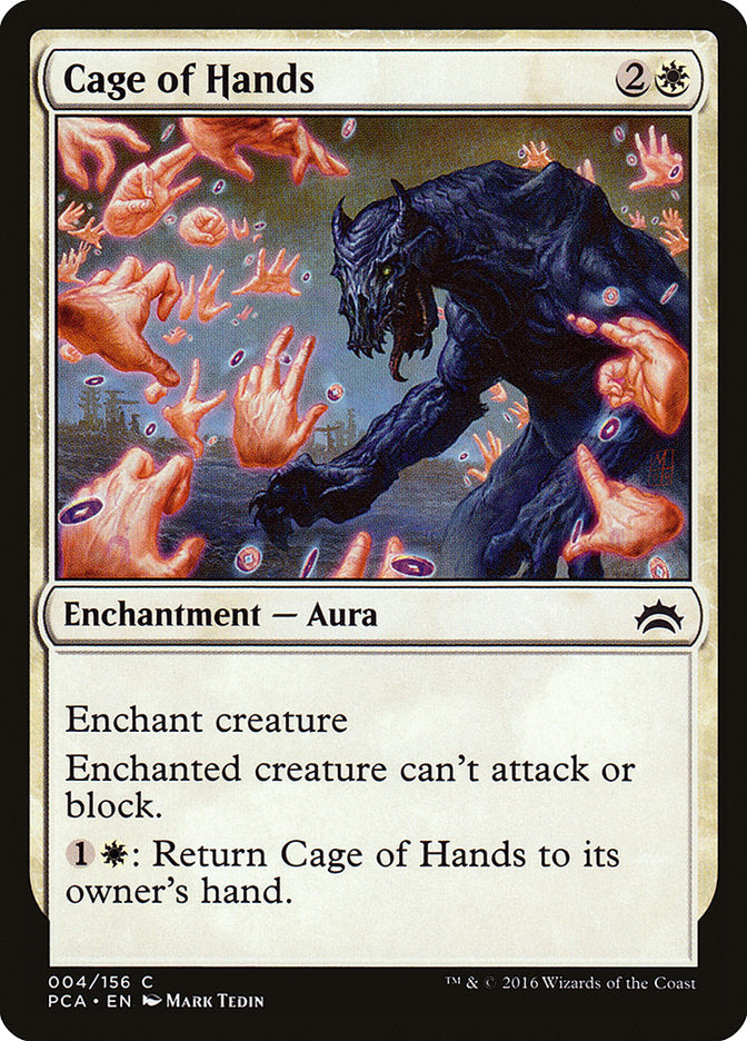 Cage of Hands [Planechase Anthology] - Magic: The Gathering - Card Brawlers | Quebec | Canada |
