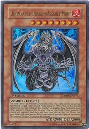 Doomkaiser Dragon/Assault Mode [CRMS-EN019] Ultra Rare - Yu-Gi-Oh! - Card Brawlers | Quebec | Canada |