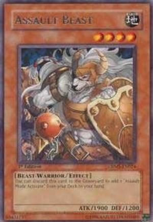 Assault Beast [CRMS-EN024] Rare - Yu-Gi-Oh! - Card Brawlers | Quebec | Canada |