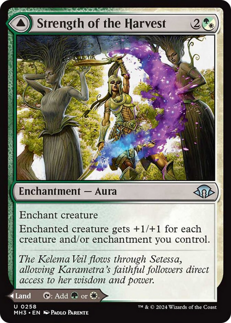 Strength of the Harvest // Haven of the Harvest [Modern Horizons 3] - Magic: The Gathering - Card Brawlers | Quebec | Canada |