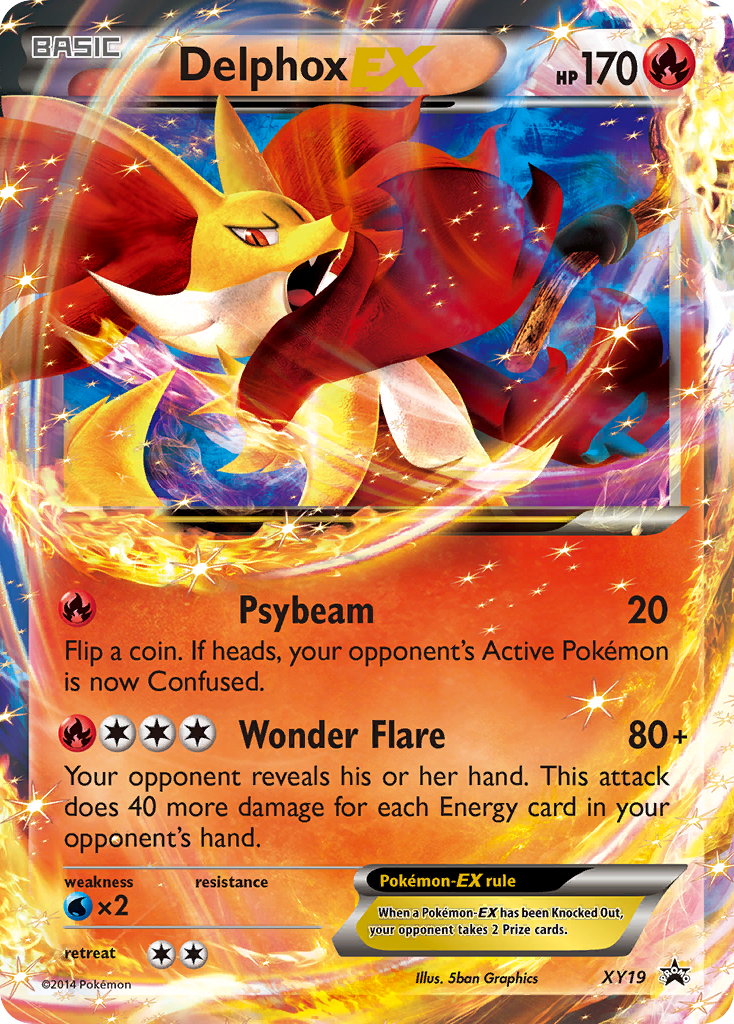Delphox EX (XY19) [XY: Black Star Promos] - Pokémon - Card Brawlers | Quebec | Canada |