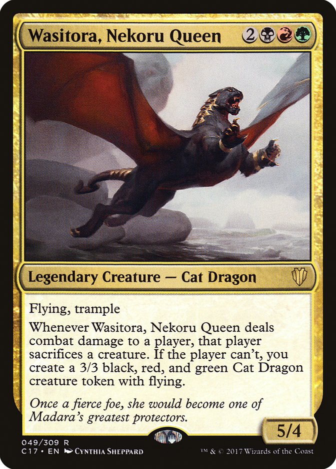 Wasitora, Nekoru Queen [Commander 2017] - Magic: The Gathering - Card Brawlers | Quebec | Canada |