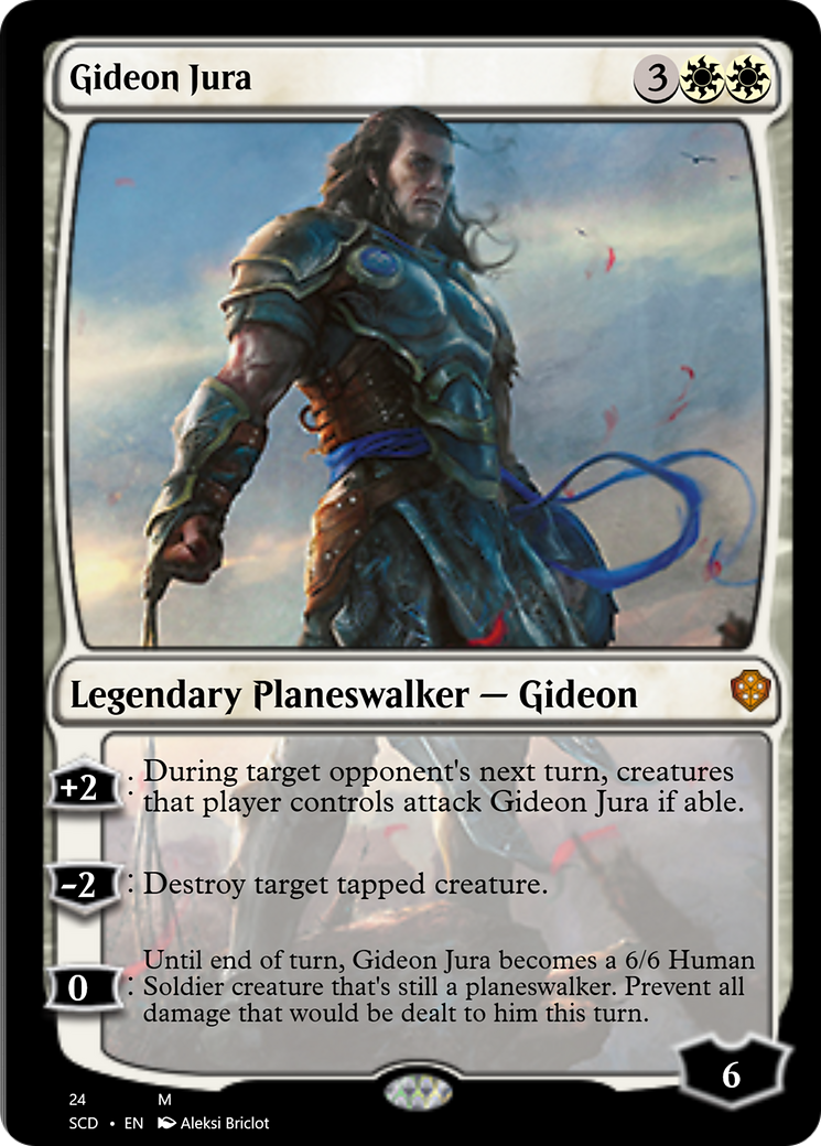 Gideon Jura [Starter Commander Decks] - Magic: The Gathering - Card Brawlers | Quebec | Canada |