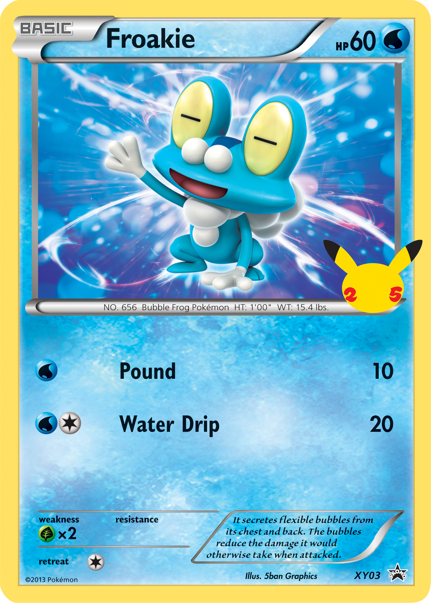 Froakie (XY03) (Jumbo Card) [First Partner Pack] - Pokémon - Card Brawlers | Quebec | Canada |