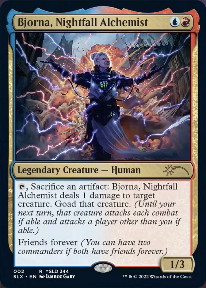 Bjorna, Nightfall Alchemist [Secret Lair: Universes Within] - Magic: The Gathering - Card Brawlers | Quebec | Canada |