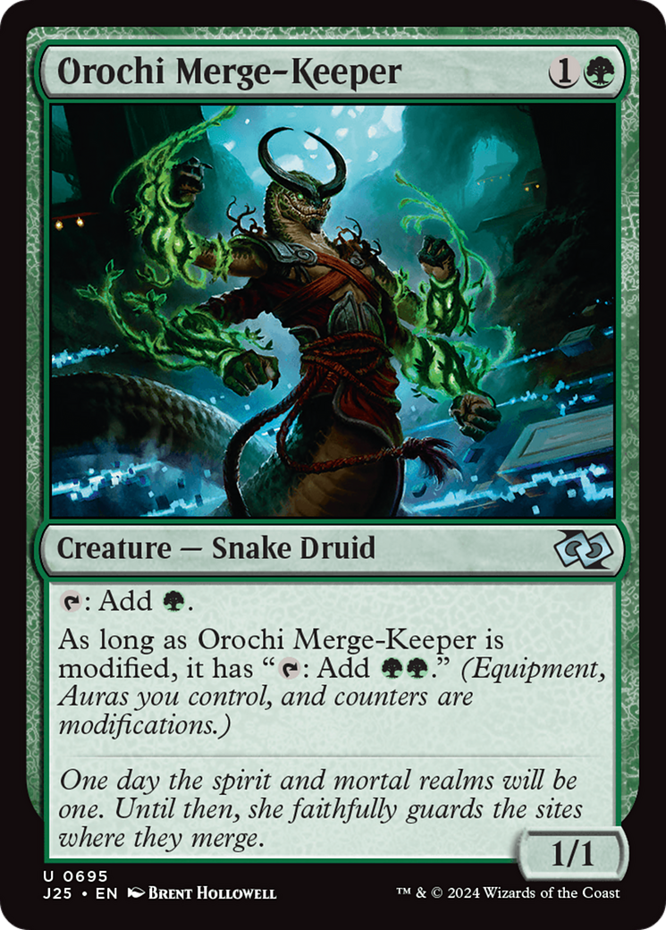 Orochi Merge-Keeper [Foundations Jumpstart] - Magic: The Gathering - Card Brawlers | Quebec | Canada |