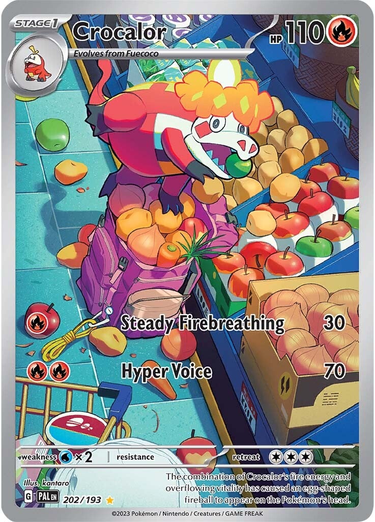Crocalor (202/193) [Scarlet & Violet: Paldea Evolved] - Pokémon - Card Brawlers | Quebec | Canada |