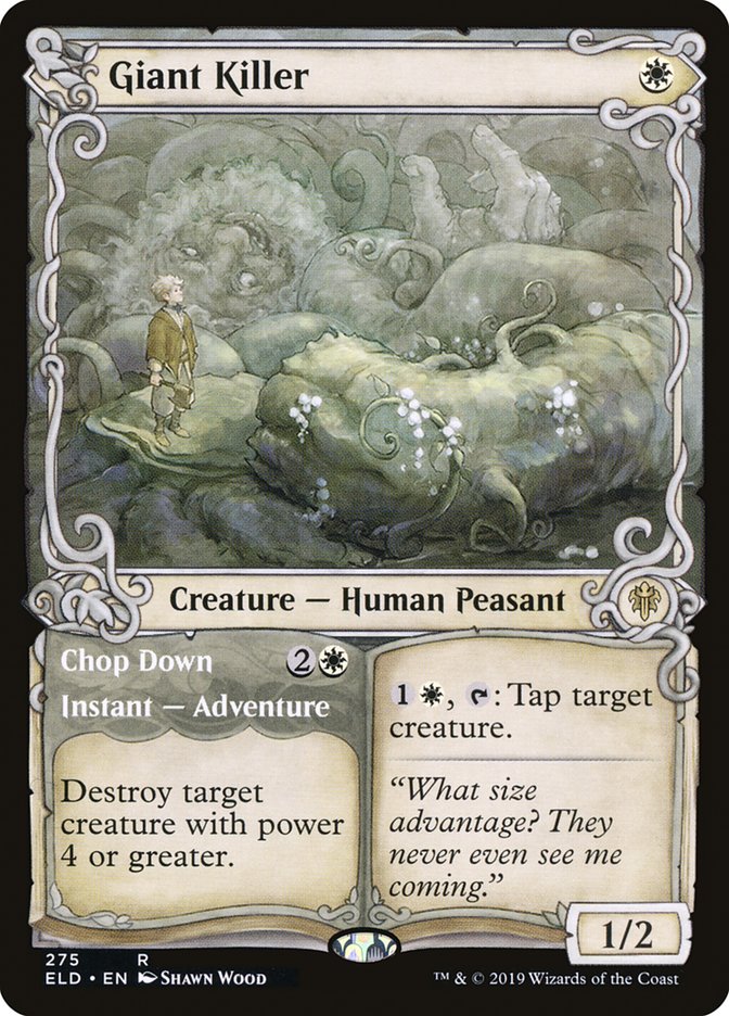 Giant Killer // Chop Down (Showcase) [Throne of Eldraine] - Magic: The Gathering - Card Brawlers | Quebec | Canada |