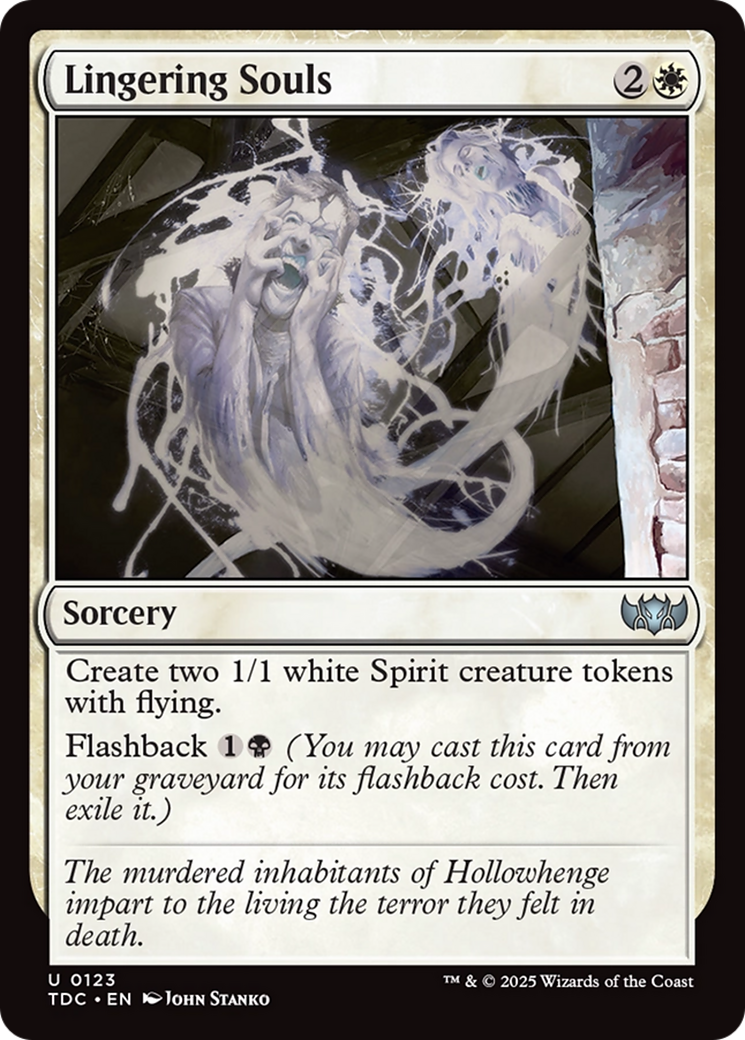 Lingering Souls [Tarkir: Dragonstorm Commander] - Magic: The Gathering - Card Brawlers | Quebec | Canada |