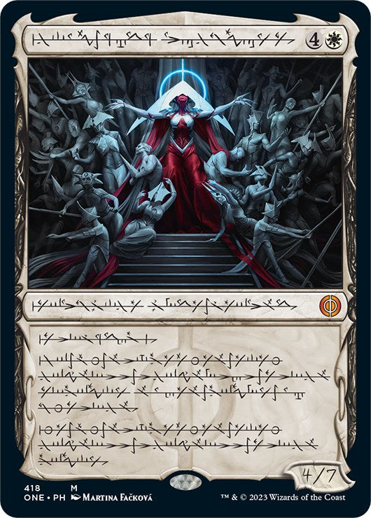 Elesh Norn, Mother of Machines (Phyrexian Step-and-Compleat Foil) [Phyrexia: All Will Be One] - Magic: The Gathering - Card Brawlers | Quebec | Canada |