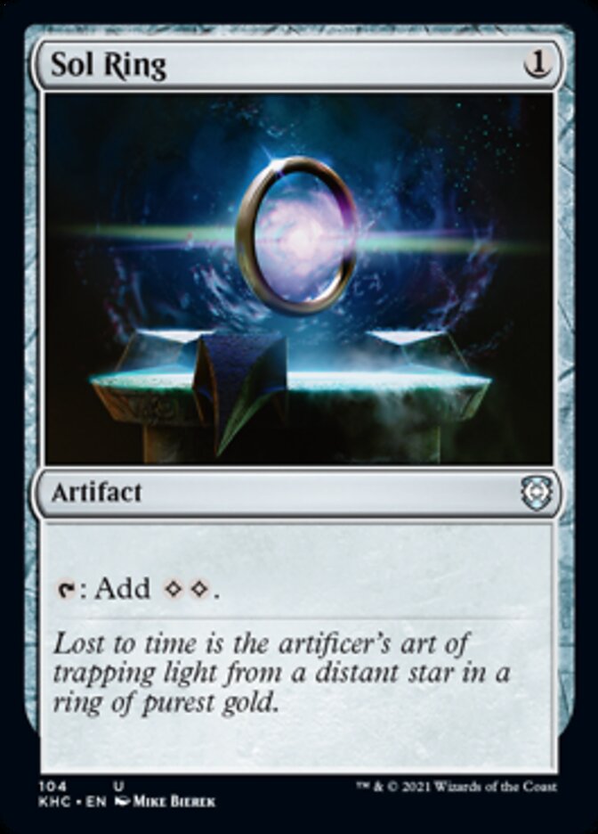 Sol Ring [Kaldheim Commander] - Magic: The Gathering - Card Brawlers | Quebec | Canada |