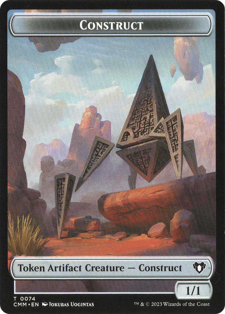 Thopter // Construct (0074) Double-Sided Token [Commander Masters Tokens] - Magic: The Gathering - Card Brawlers | Quebec | Canada |
