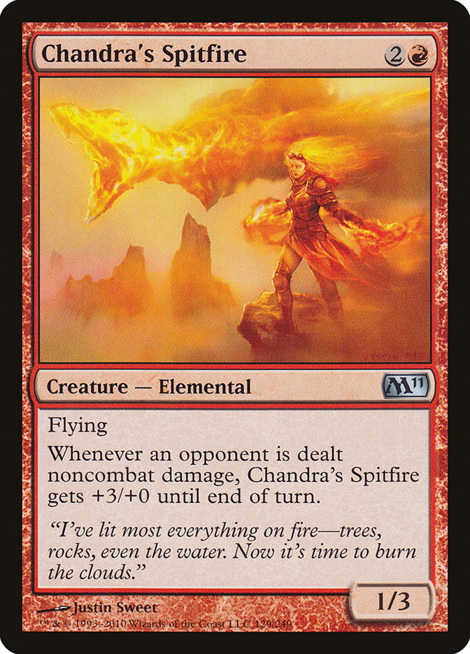Chandra's Spitfire [Magic 2011] - Magic: The Gathering - Card Brawlers | Quebec | Canada |