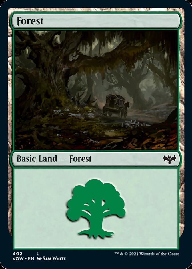 Forest (402) [Innistrad: Crimson Vow] - Magic: The Gathering - Card Brawlers | Quebec | Canada |