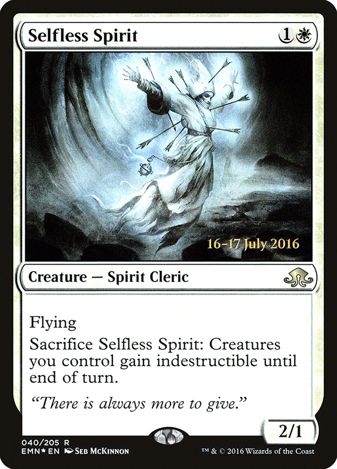 Selfless Spirit [Eldritch Moon Prerelease Promos] - Magic: The Gathering - Card Brawlers | Quebec | Canada |