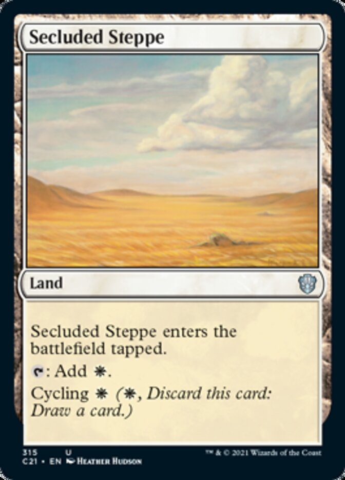 Secluded Steppe [Commander 2021] - Magic: The Gathering - Card Brawlers | Quebec | Canada |