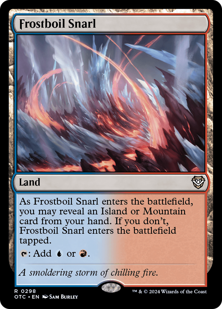 Frostboil Snarl [Outlaws of Thunder Junction Commander] - Magic: The Gathering - Card Brawlers | Quebec | Canada |