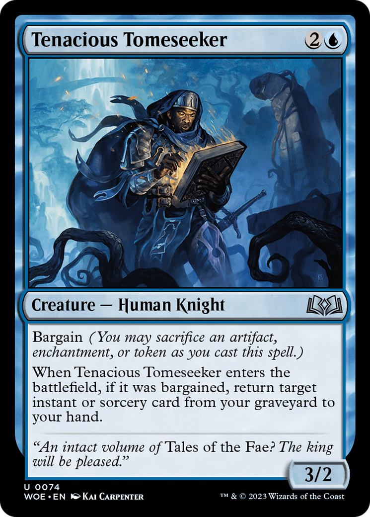 Tenacious Tomeseeker [Wilds of Eldraine] - Magic: The Gathering - Card Brawlers | Quebec | Canada |