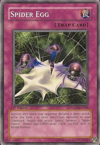 Spider Egg [SOVR-EN068] Common - Yu-Gi-Oh! - Card Brawlers | Quebec | Canada |