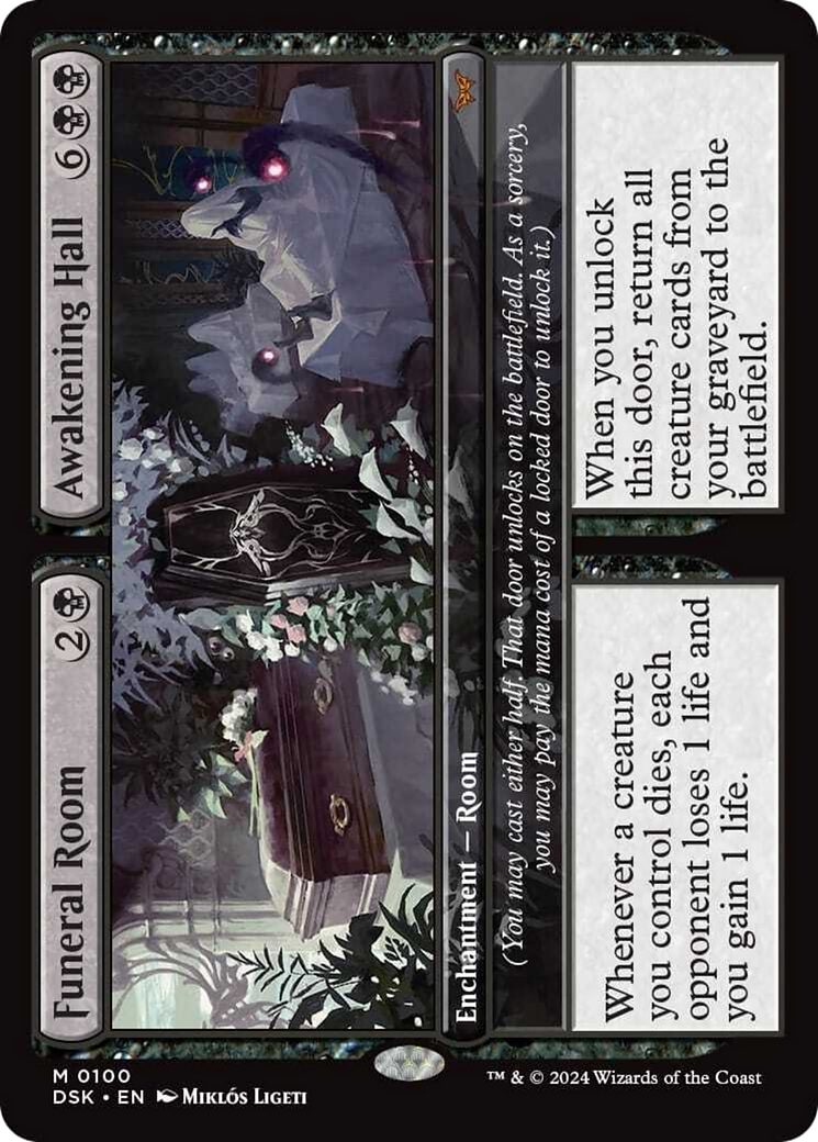 Funeral Room // Awakening Hall [Duskmourn: House of Horror] - Magic: The Gathering - Card Brawlers | Quebec | Canada |