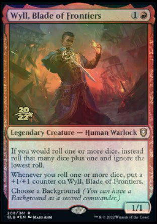 Wyll, Blade of Frontiers [Commander Legends: Battle for Baldur's Gate Prerelease Promos] - Magic: The Gathering - Card Brawlers | Quebec | Canada |