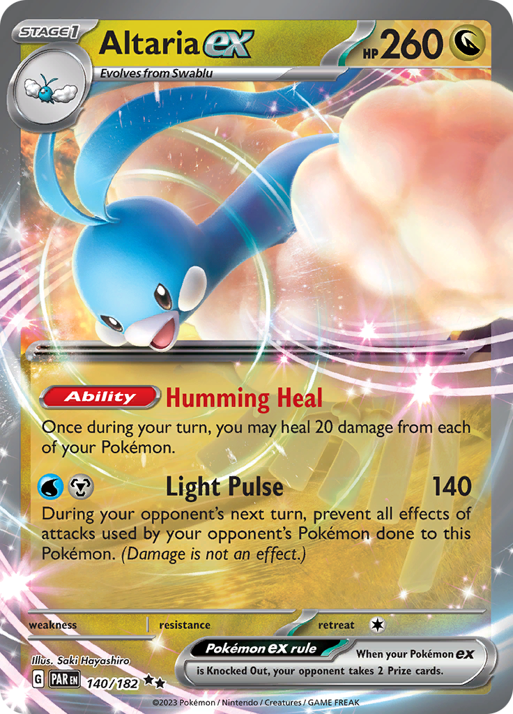 Altaria ex (140/182) [Scarlet & Violet: Paradox Rift] - Pokémon - Card Brawlers | Quebec | Canada |
