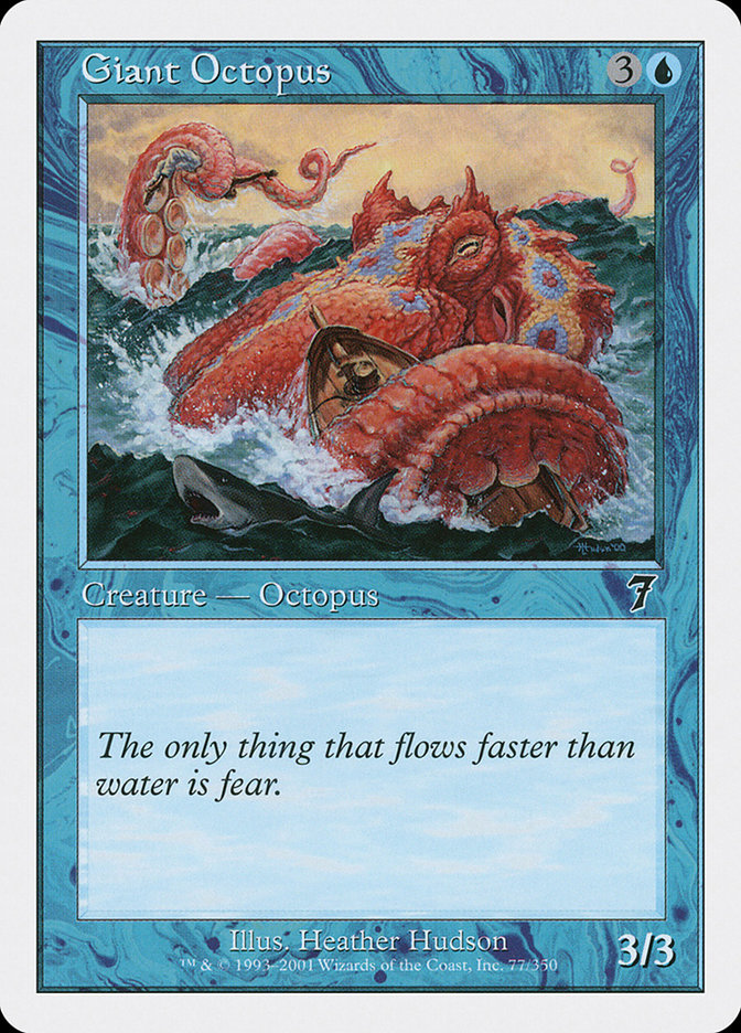 Giant Octopus [Seventh Edition] - Magic: The Gathering - Card Brawlers | Quebec | Canada |