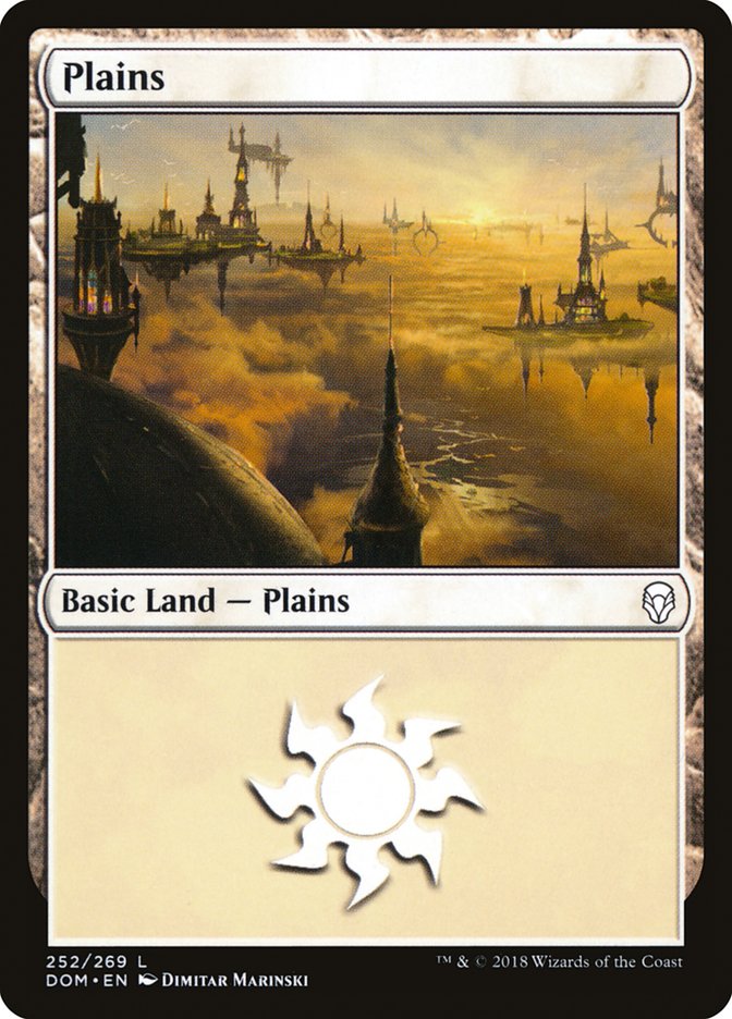 Plains (252) [Dominaria] - Magic: The Gathering - Card Brawlers | Quebec | Canada |