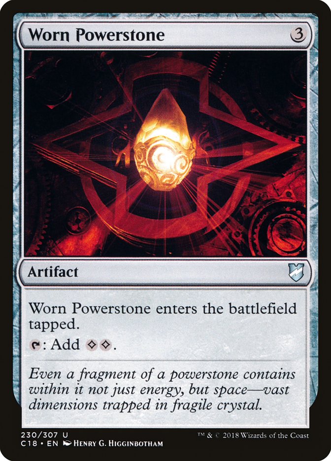Worn Powerstone [Commander 2018] - Magic: The Gathering - Card Brawlers | Quebec | Canada |