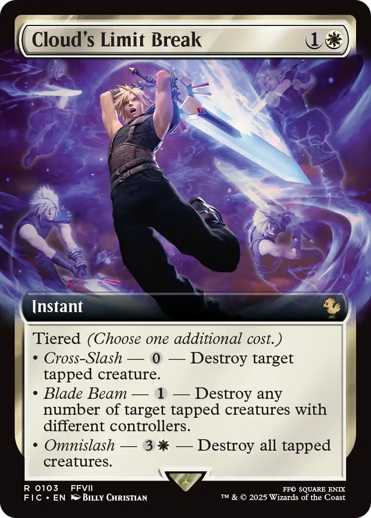 Cloud's Limit Break (Extended Art) [FINAL FANTASY Commander] - Magic: The Gathering - Card Brawlers | Quebec | Canada |