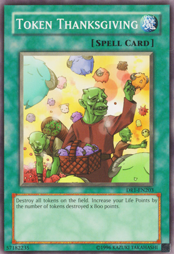 Token Thanksgiving [DR1-EN203] Common - Yu-Gi-Oh! - Card Brawlers | Quebec | Canada |