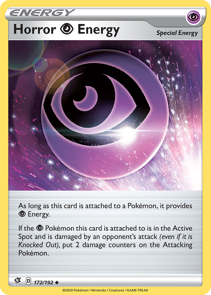 Horror Psychic Energy (172/192) [Sword & Shield: Rebel Clash] - Pokémon - Card Brawlers | Quebec | Canada |