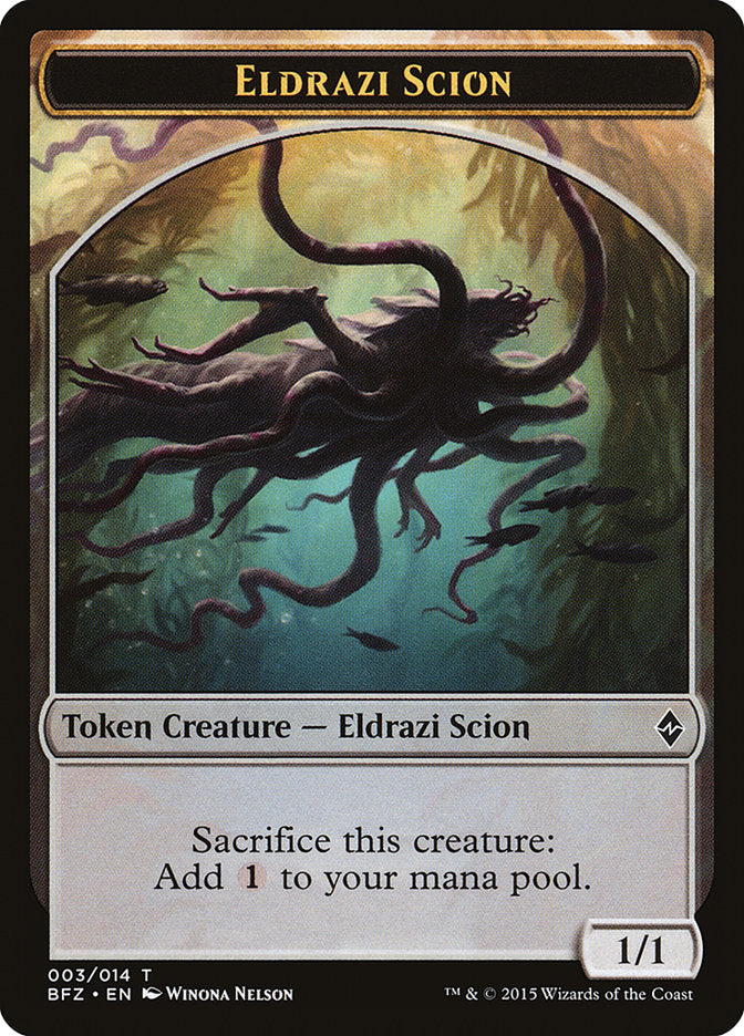 Eldrazi Scion Token (003/014) [Battle for Zendikar Tokens] - Magic: The Gathering - Card Brawlers | Quebec | Canada |